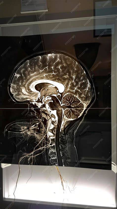 MRI snímok detského gliómu mozgu