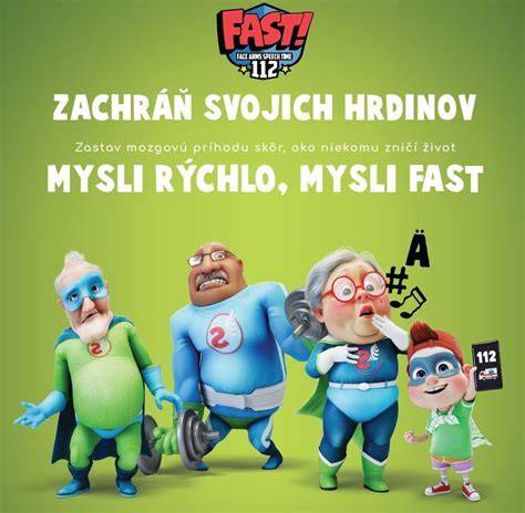FAST test príznakov mozgovej príhody