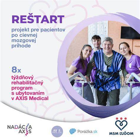 postup rehabilitácie po mozgovej príhode